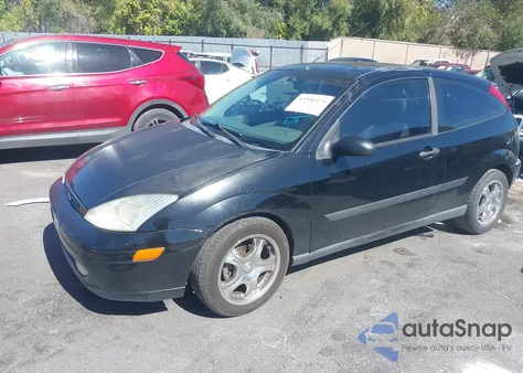 2002 Ford Focus Zx3 из США, поврежденный, VIN 3FAFP31302R163837